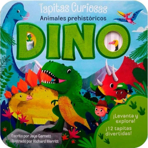 DINO. Animales prehistóricos - tapitas curiosas