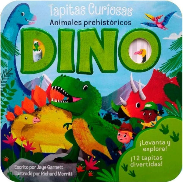 DINO. Animales prehistóricos - tapitas curiosas