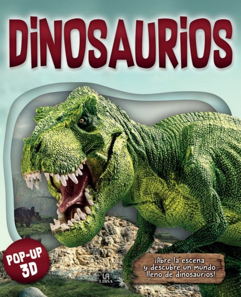 DINOSAURIO POP UP 3D