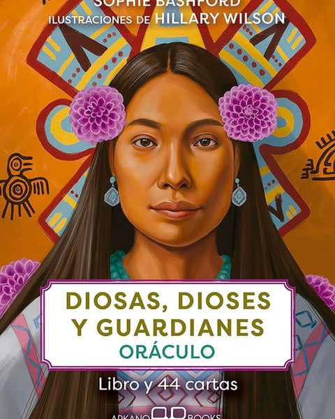 DIOSAS, DIOSES Y GUARDIANES. ORACULO (LIBRO Y 44 CARTAS)