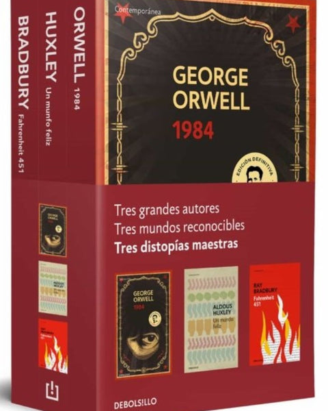 DISTOPIAS MAESTRAS (PACK)