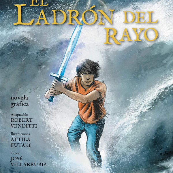 EL LADRON DEL RAYO: PERCY JACKSON Y LOS DIOSES DEL OLIMPO I (NOVELA GRAFICA)