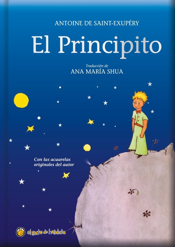 EL PRINCIPITO TAPA AZUL ACOLCHADO