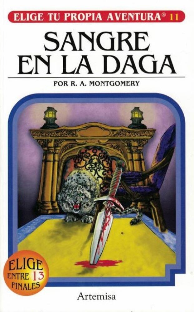 ELIGE TU PROPIA AVENTURA - SANGRE EN LA DAGA