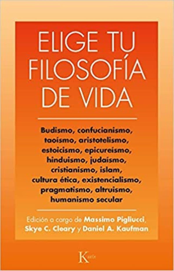 ELIGE TU FILOSOFÍA DE VIDA