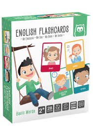 ENGLISH FLASHCARDS. TARJETAS DIDACTICAS (2+)