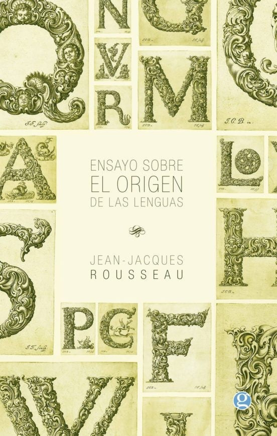 ENSAYO SOBRE EL ORIGEN DE LAS LENGUAS