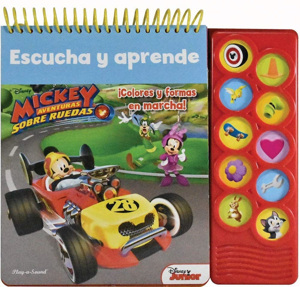 ESCUCHA Y APRENDE MICKEY AVENTURAS SOBRE RUEDAS