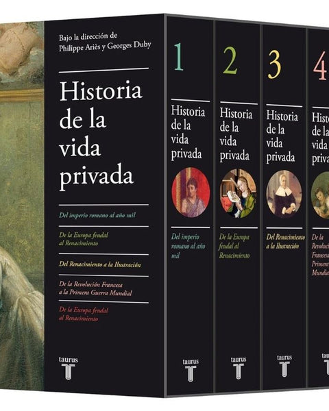 ESTUCHE HISTORIA DE LA VIDA PRIVADA