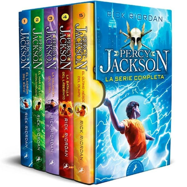 ESTUCHE PERCY JACKSON NAVIDAD (OLIMPO)