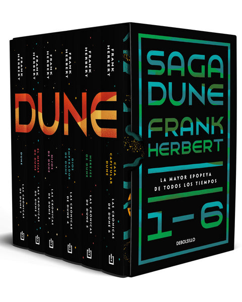 ESTUCHE SAGA DUNE 1-6. La mayor epopeya de todos los tiempos