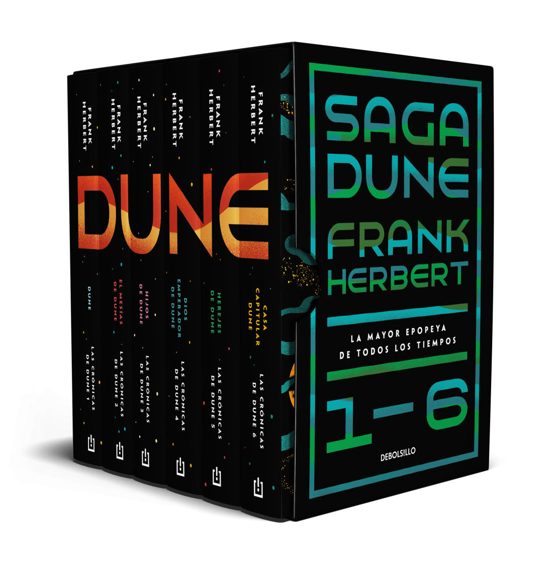 ESTUCHE SAGA DUNE 1-6. La mayor epopeya de todos los tiempos