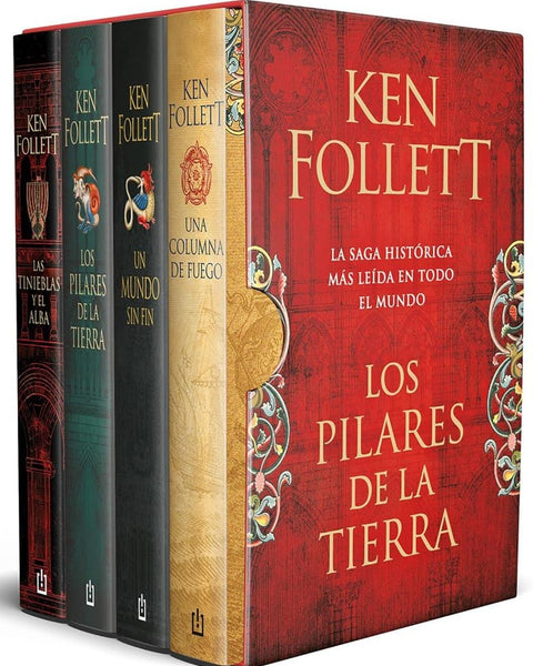 ESTUCHE SAGA LOS PILARES DE LA TIERRA