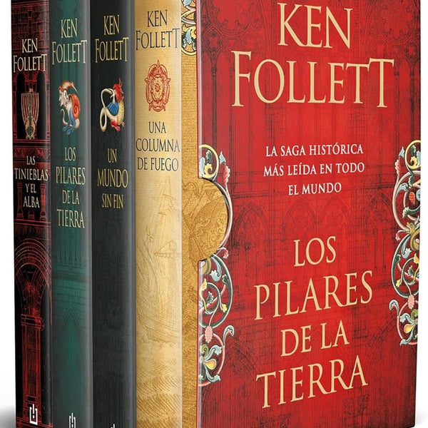 ESTUCHE SAGA LOS PILARES DE LA TIERRA