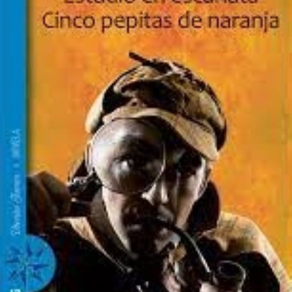 ESTUDIO EN ESCARLATA CINCO PEPITAS DE NARANJA