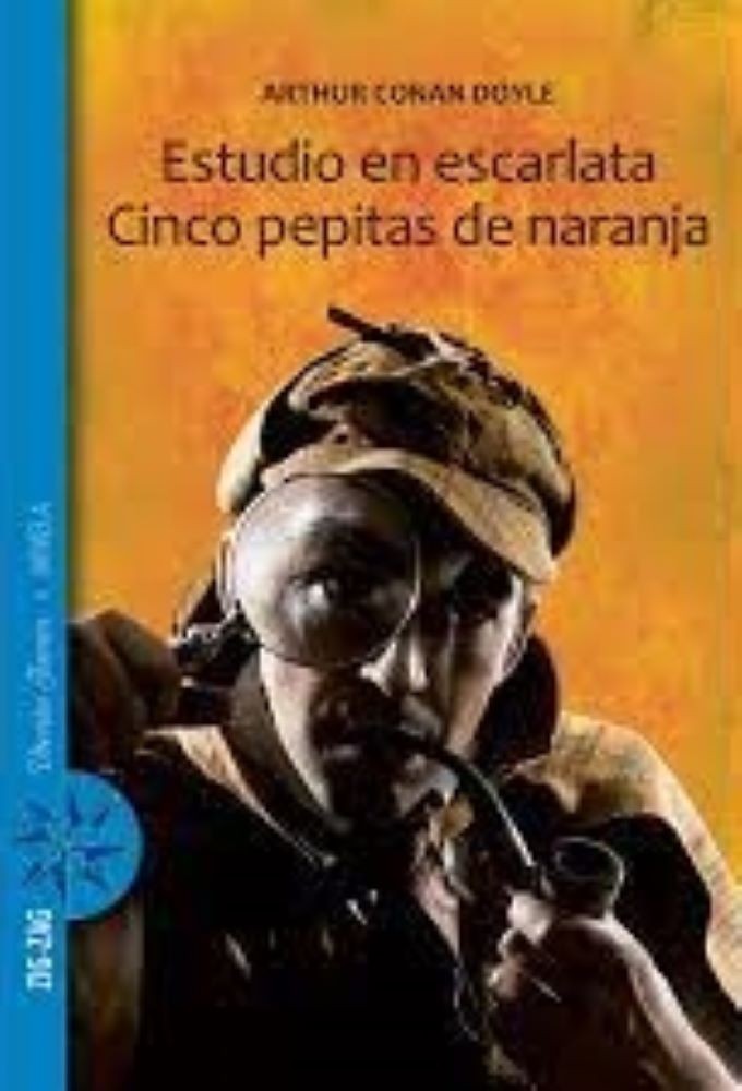 ESTUDIO EN ESCARLATA CINCO PEPITAS DE NARANJA