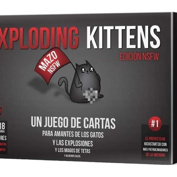 EXPLODING KITTENS EDICION NSFW