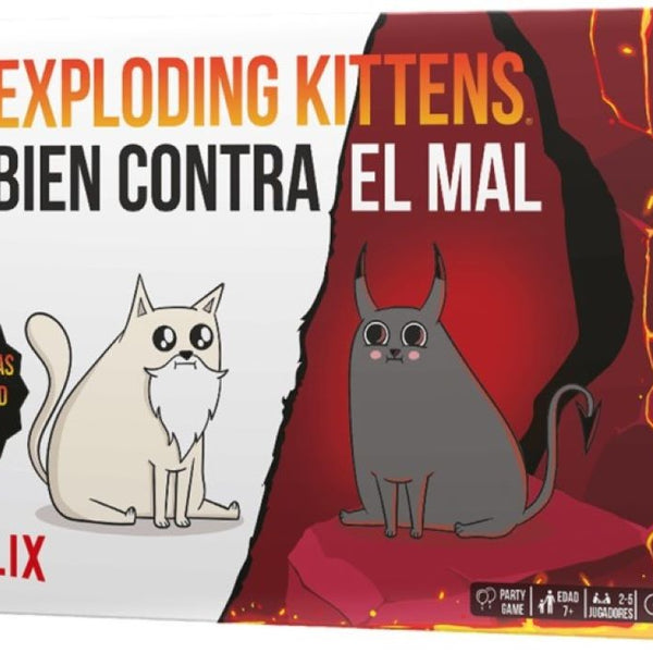 EXPLODING KITTENS. EL BIEN Y EL MAL
