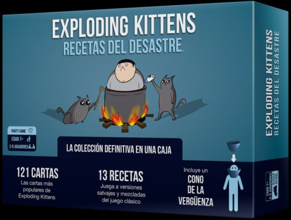 EXPLODING KITTENS. RECETAS DEL DESASTRE