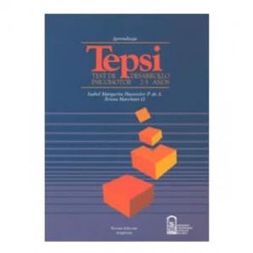 TEPSI. TEST DE DESARROLLO PSICOMOTOR 2-5 AÑOS