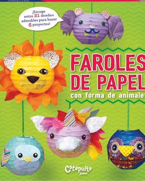 FAROLES DE PAPEL CON FORMA DE ANIMALES