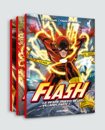 FLASH INFAME MUERTE DE LOS VILLANOS 3 VOL