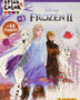 FROZEN II + 40 STICKERS STICK & COLOR