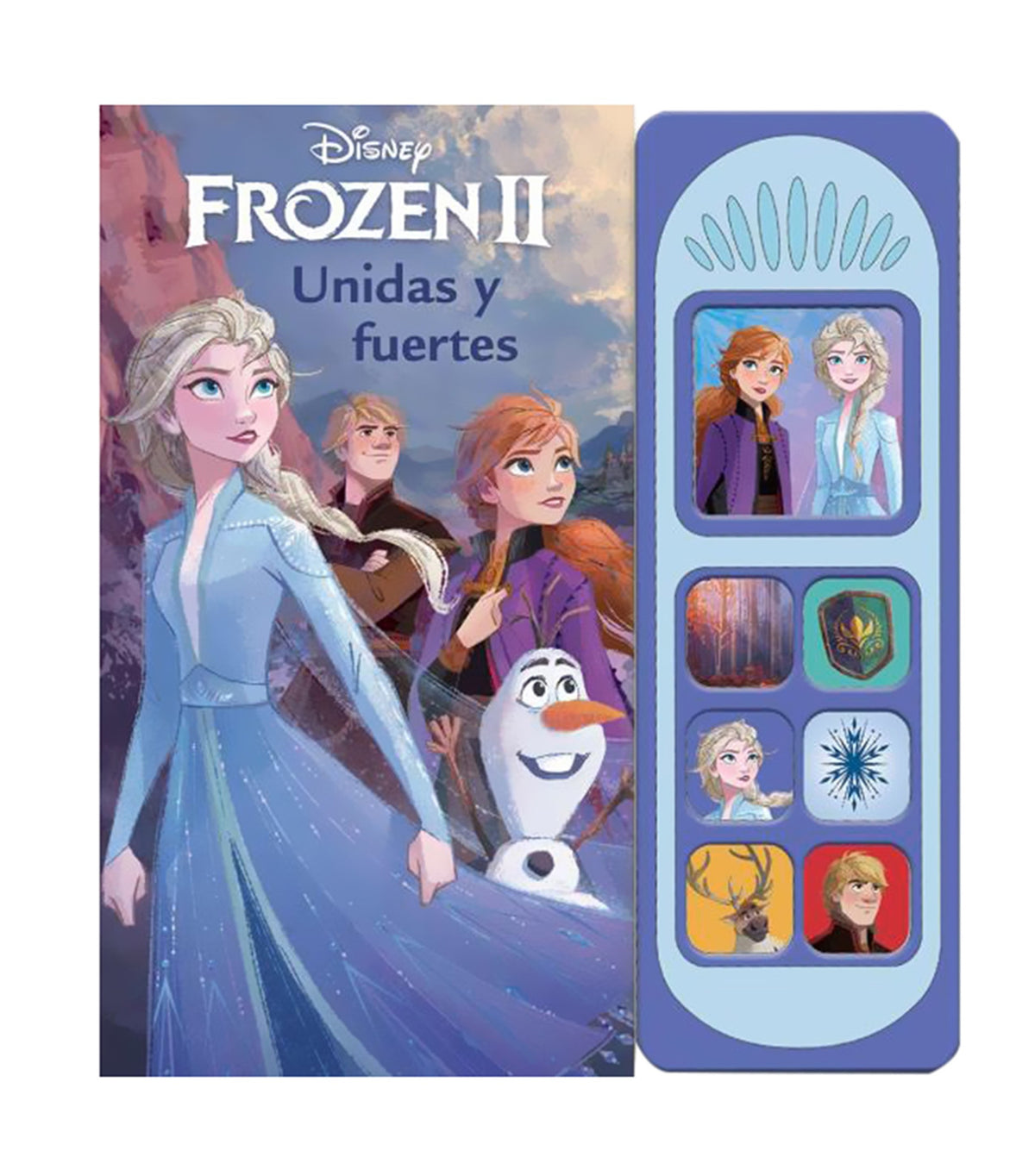 FROZEN II UNIDAS Y FUERTES (LIBRO CON SONIDOS)