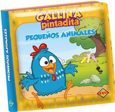 GALLINA PINTADITA PEQUEÑOS ANIMAELS - LIBRO BAÑO