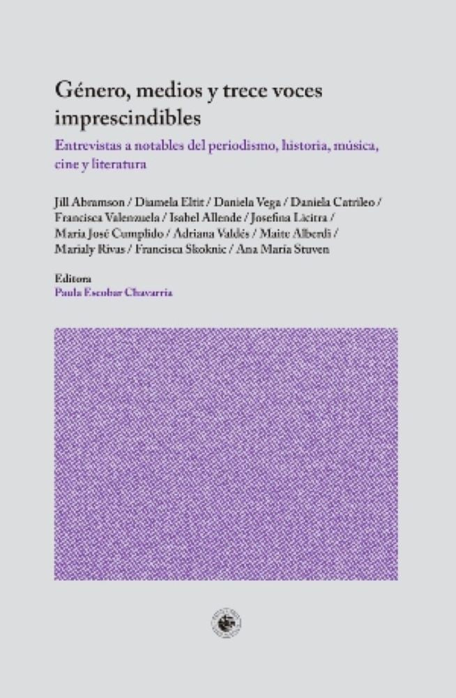 GENERO, MEDIOS Y TRECE VOCES IMPRESCINDIBLES