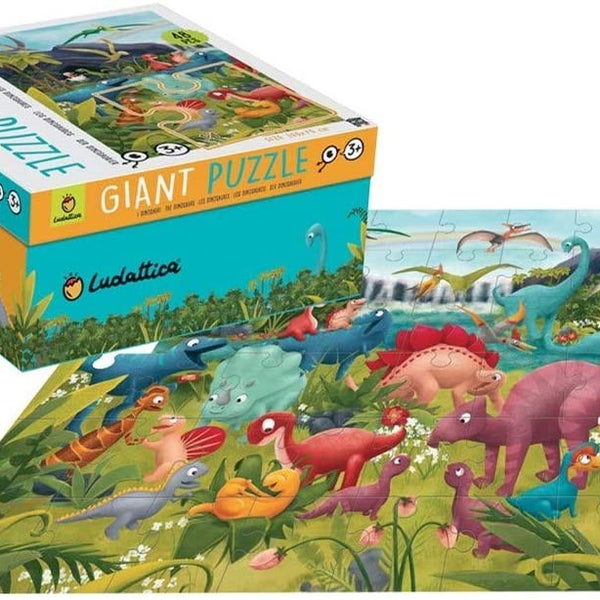 GIANT PUZZLE DINOSAURIOS 48 PCS (3+)