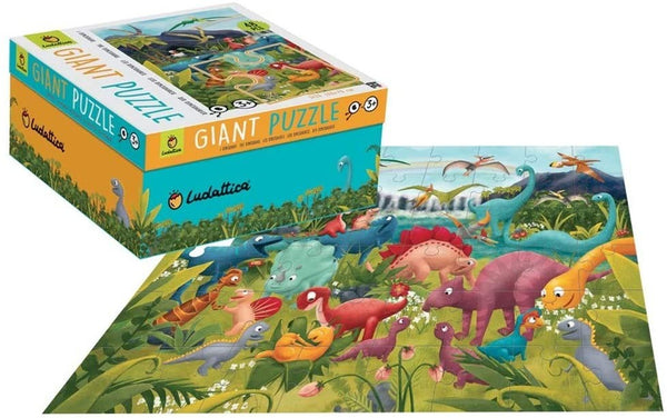 GIANT PUZZLE DINOSAURIOS 48 PCS (3+)