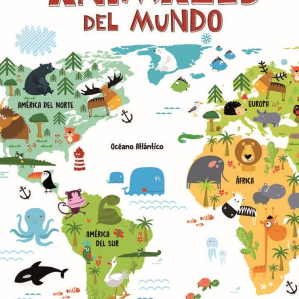 GRAN ATLAS DE LOS ANIMALES DEL MUNDO