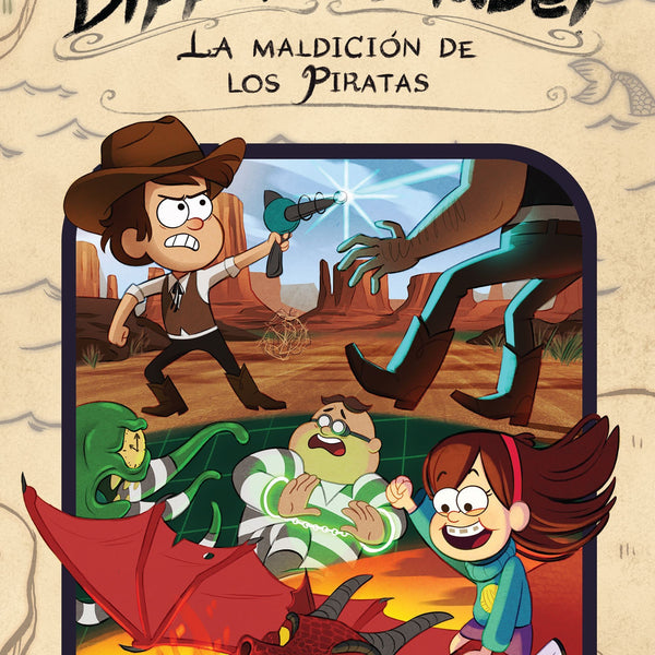 GRAVITY FALLS DIPPER Y MABEL MALDICION DE LOS PIRATAS