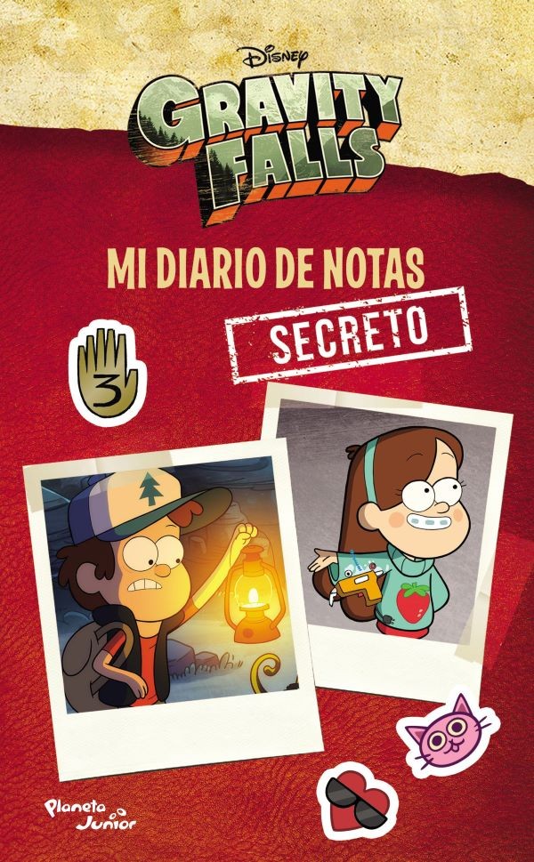 GRAVITY FALLS MI DIARIO DE NOTA SECRETO