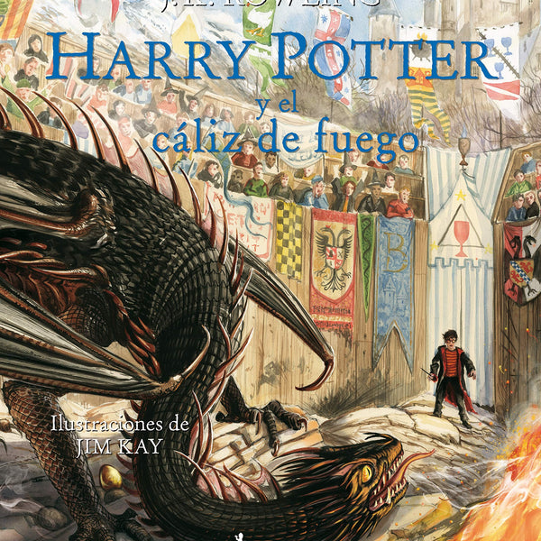 HARRY POTTER Y EL CALIZ DE FUEGO 4 - EDICION ILUSTRADA