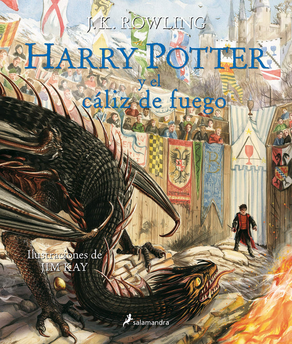HARRY POTTER Y EL CALIZ DE FUEGO 4 - EDICION ILUSTRADA