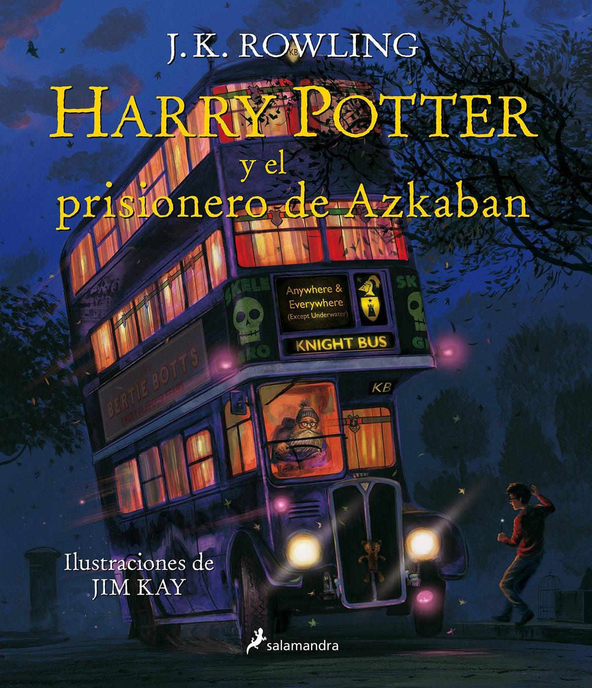 HARRY POTTER Y EL PRISIONERO DE AZKABAN, ILUSTRADO (DE LUJO)