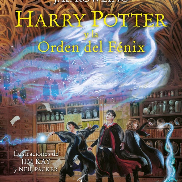 HARRY POTTER Y LA ORDEN DEL FÉNIX (HARRY POTTER 5 EDICIÓN ILUSTRADA)