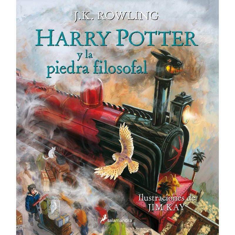 HARRY POTTER Y LA PIEDRA FILOSOFAL RUSTICO ILUSTRADO