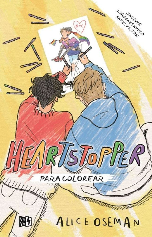 HEARTSTOPPER PARA COLOREAR
