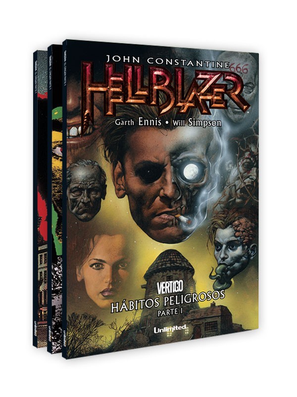 HELBLAZER HABITOS PELIGROSOS 3 TOMOS