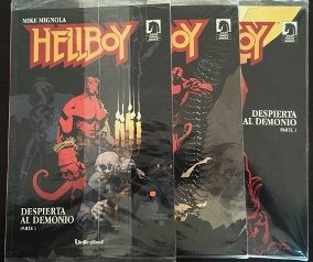 HELLBOY DESPIERTA AL DEMONIO 3 TOMOS