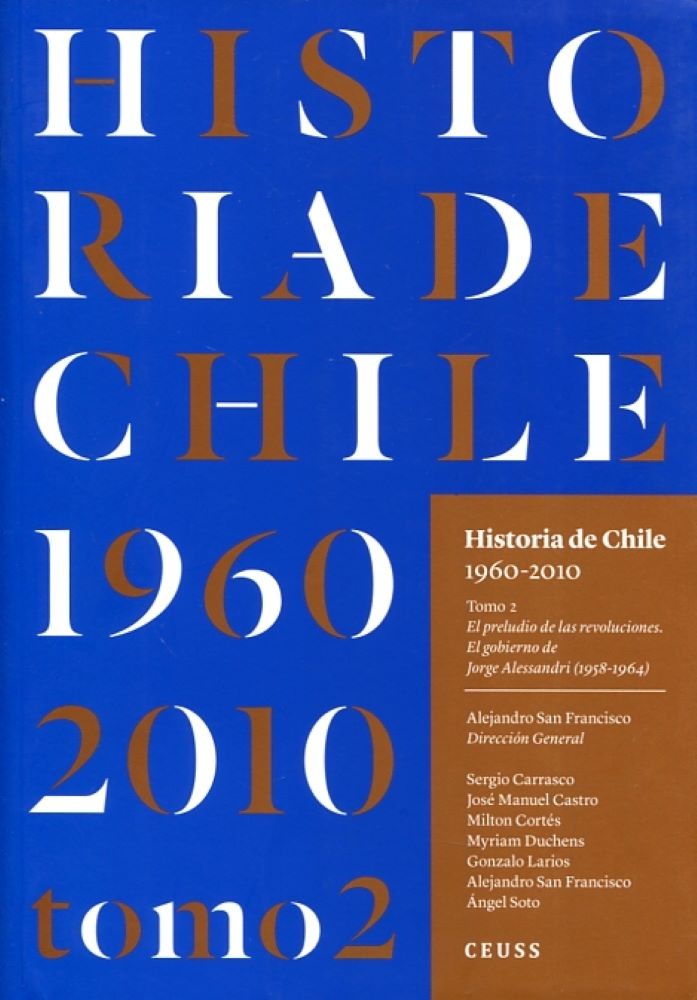 HISTORIA DE CHILE (1960-2010) TOMO 2 TD.