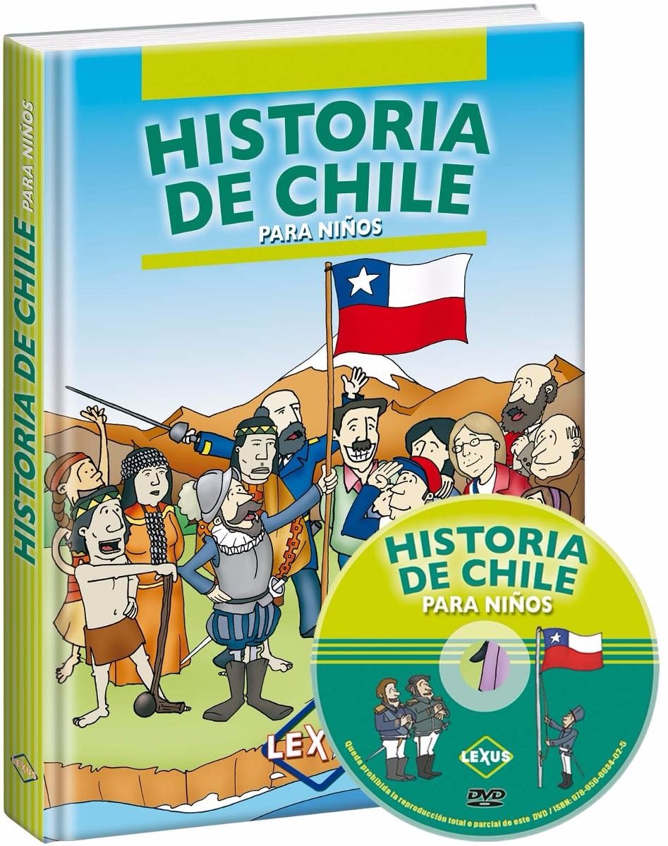 HISTORIA DE CHILE PARA NIÑOS + DVD