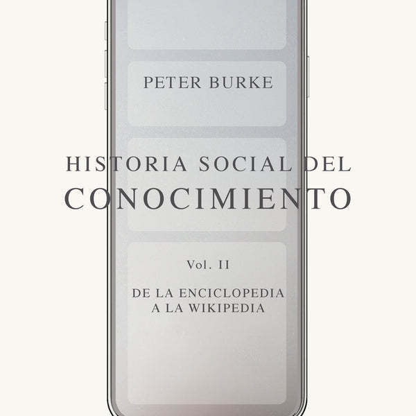 HISTORIA SOCIAL DEL CONOCIMIENTO VOL. II