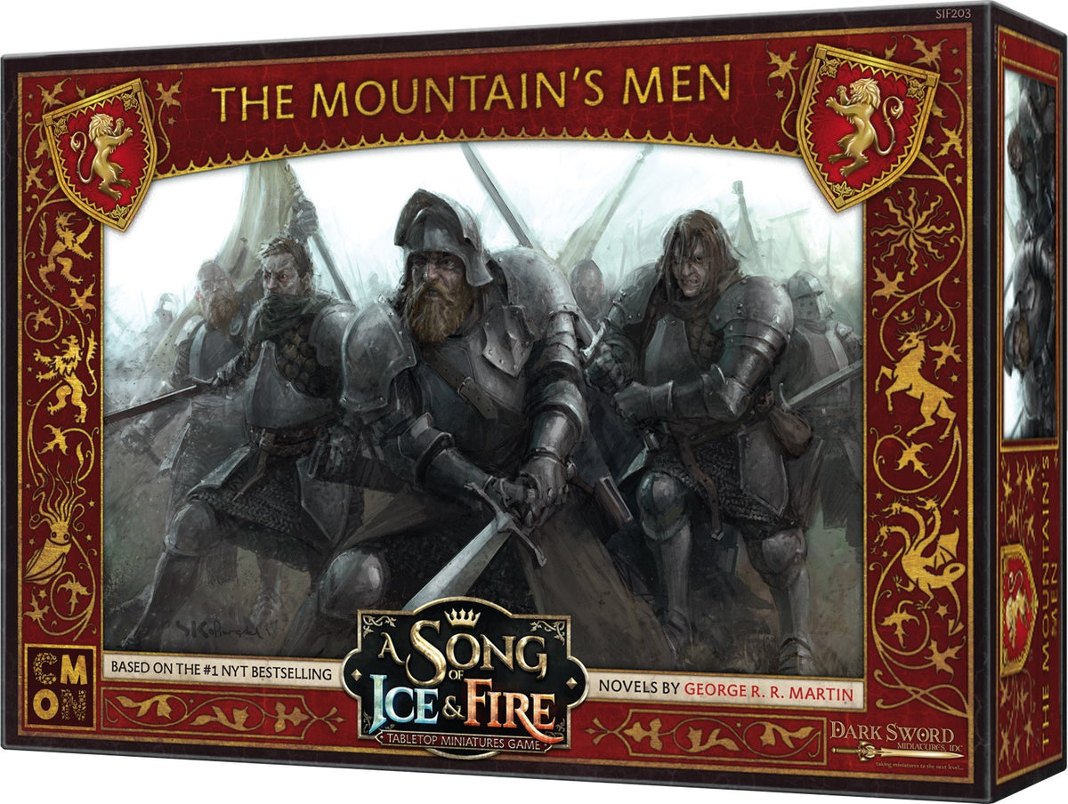 HOMBRES DE LA MONTAÑA: CANCION DE HIELO Y FUEGO-JUEGO MINIATURA