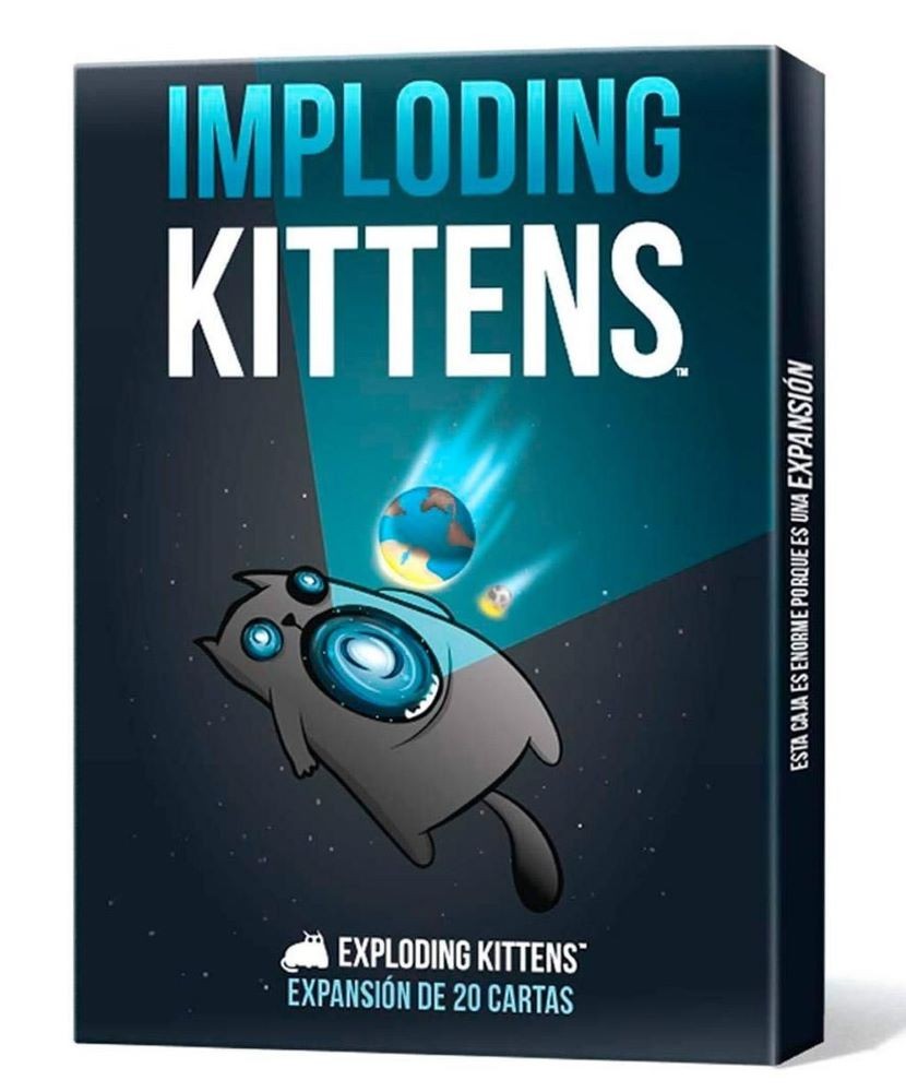 IMPLODING KITTENS. EXPANSION DE 20 CARTAS