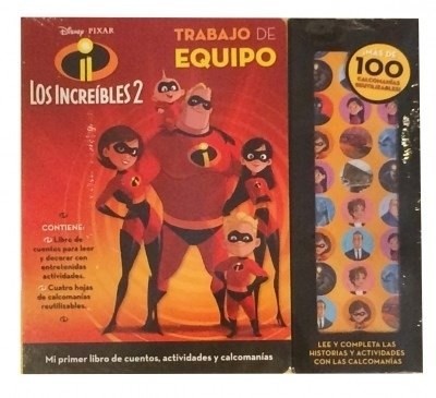 INCREIBLES 2 TRABAJO EQUIPO