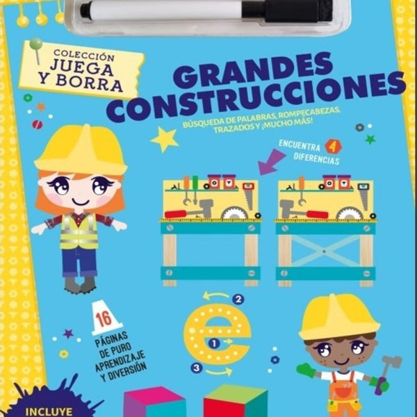 JUEGA Y BORRA: GRANDES CONSTRUCCIONES